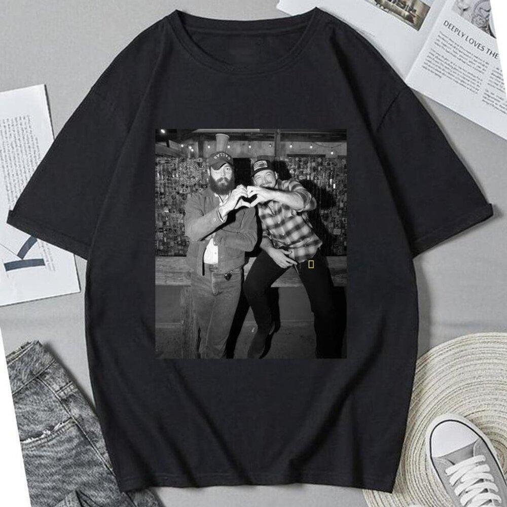 Post Malone & Morgan Wallen I Had Some Help Shirt Country Music Collab Tee